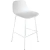 ALTER EGO Tabouret de bar 'GRANO' blanc intérieur / extérieur