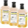 3x Kärcher RM 613 Nettoyant plastique 3 en 1 détergent pour nettoyeurs...