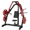Appareil de musculation presse poitrine assis charge plaque Steelflex Noir  PSBP-BR