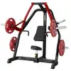 Appareil de musculation presse de déclinement assis charge plaque Steelflex Noir  PSDP-BR