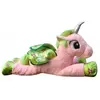 Licorne Couchee Geante Rose Avec Ailes 1 Metre 10 - Peluche Enfant 110...
