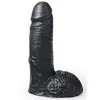 Gode Marcel 17 cm - Réaliste et Compatible Hung System - Noir