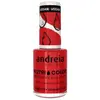 Andreia Professional NutriColor - Vernis à Ongles Respirant Vegan - Couleur NC37 Rouge Vif d'Andreia 10.5ml - Nail Art DIY, Vegan et Non Testé sur les Animaux, Soin + Couleur en une Étape
