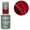 ANDREIA Vernis semi-permanent - True Pure - T39 Rouge pailleté - 10,5 ml