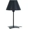 TOSEL KOLA - Lampe de chevet droit métal noir TU