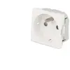 Efapel - Prise de courant 16A 2P+T automatique Quadra & Latina (45x45)