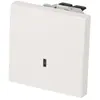 Efapel - Interrupteur va-et-vient lumineux Quadra & Latina (45x45)