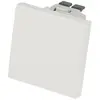Poussoir simple Efapel Quadra & Latina (45x45) 45151S