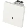 Poussoir lumineux Efapel Quadra & Latina (45x45) 45152S