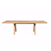 Temahome - Table à manger extensible APEX - Béton et noir