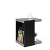 Temahome Table Basse Klaus Béton Et Noir 38 X 55 - Temahome