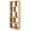 TEMAHOME POP UP HOME - Bibliothèque Rotterdam - Bois naturel - Panneaux alvéolaires plaqués chêne