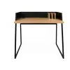 Temahome Bureau Volga Noyer Et Noir 90 X 60 - Temahome