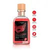 Huile de massage - orgie - sexy therapy - parfum fraise - 100ml - rose