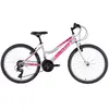 CYCLES-ELEVEN Vélo Eleven Play 26" Senhora 21 V Cinza avec cadre en acier et freins V-Brake