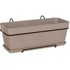 ARTEVASI - Kit Jardiniere capri 50cm v2 taupe 50,2 x 28,5 x h20,7 cm - 1,54l