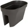 ARTEVASI Jardinière balcon Capri Gris anthracite