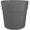 Pot à fleurs et plantes rond CAPRI LARGE - Plastique - Réservoir d'eau...