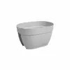 Jardinière - ARTEVASI - CAPRI CAMPANA - Balcon - 40 ma - Gris clair