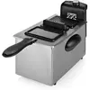Becken Friteuse électrique, capacité de 3 L, 2000 W, thermostat réglab...