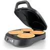 Crêpière ou machine à pancakes Flama 4906FL, 2000W, 4 cavités, surface...