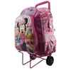 Sac à roulettes Minnie Traveler rose 40 CM HAUT DE GAMME - Cartable