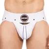 Barcode Berlin Jockstrap ROKK Blanc-Bleu