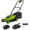 Tondeuse à gazon sans fil 20V + Batterie Lithium 4.0Ah Chargeur 20V La...