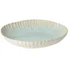 Assiette creuse en grès bleu marine 29 cm Mallorca - Costa Nova