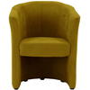 Fauteuil fixe NAOMI coloris moutarde