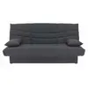 BUT Banquette lit clic clac PORTO uni gris anthracite
