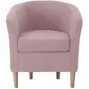 Fauteuil fixe EVE coloris rose