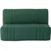 Banquette BZ DREAM - Tissu 100% Coton vert forêt - Couchage 140x190 cm...
