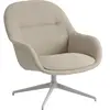 Muuto - Fauteuil lounge Fiber, Iskos-Berlin Gris taille unique