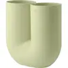 Vase en porcelaine vert Kink - Muuto