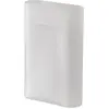 Vase en verre soufflé of-white 35cm Ridge - Muuto