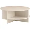 Muuto - Table basse Halves - Beige - Terrazzo - Designer MSDS Studio