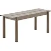 Muuto - Banc Linear - Beige - Acier galvanisé thermolaqué - Designer T...