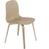 Chaise en chêne naturel Visu - Muuto