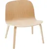 Fauteuil lounge chêne Visu - Muuto