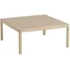 Muuto - Table basse Workshop Bois clair taille unique