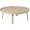 Table basse chêne 95 cm Around - Muuto