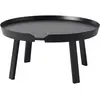 Table basse noire 72 cm Around - Muuto