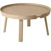Table basse chêne 72 cm Around - Muuto