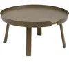 Table basse marron foncé 72 cm Around  - Muuto