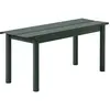 Muuto - Banc Linear - Vert - Acier revêtement poudre - Designer Thomas...