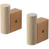 Muuto - Patère Attach - Marron - Chêne - Designer Dimitri Bähler