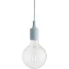 Muuto E27-Suspension avec ampoule LED Ø12,5cm