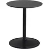 Table d'appoint aluminium noir D 41 x H 48 cm Soft - Muuto