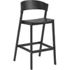 Tabouret de bar noir Cover 106 cm - Muuto